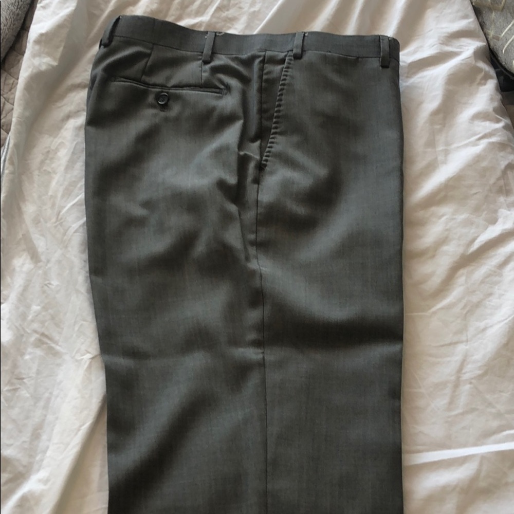 MENS ITALIAN SUIT PANTS